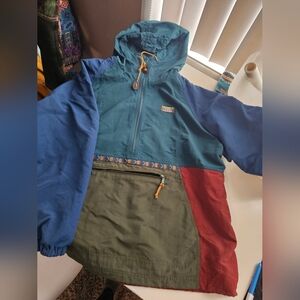 L.L. Bean XL Multicolor Raincoat